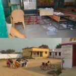 हौसला बुलंद चोरों ने राधा-कृष्ण की प्राचीन प्रतिमा चुराई