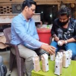 डंफर की टक्कर से युवक की मौत, गुस्साए ग्रामीणों ने वाहन में की तोड़फोड़