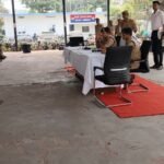 अवैध परिवहन पर कार्रवाई, तियरा के पास डस्ट स्टोन लदा डंपर जब्त, चालक-खलासी मौके से फरार