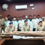 चन्दौली पुलिस का बड़ा प्रहार: 30 लाख का गांजा बरामद, महिला समेत 5 तस्कर गिरफ्तार