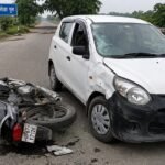 ट्रेलर और ऑटो में आमने-सामने जोरदार टक्कर, एक की मौत, चार घायल